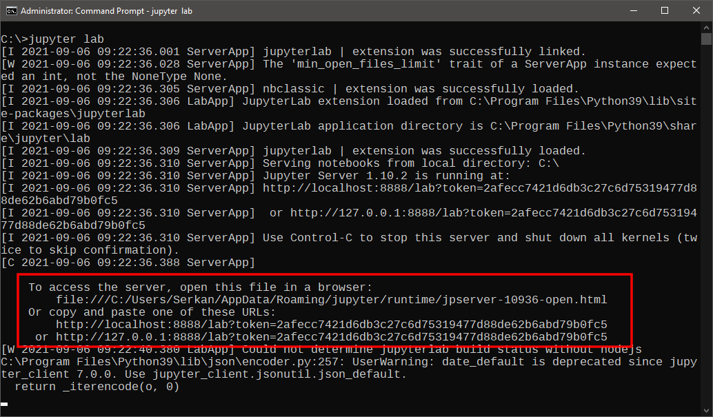 Install JupyterLab On Windows Geospatial Computing Platform S User